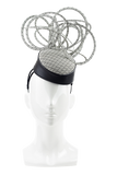 Black and White Japanese Sculptural Hat by Amanda Dudley Millinery